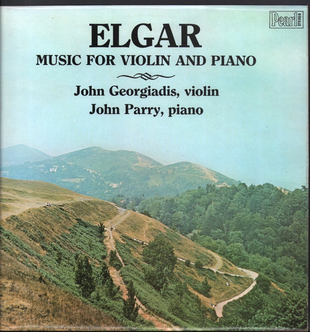 John Georgiadis / John Parry - Music For Violin And Piano - Lp