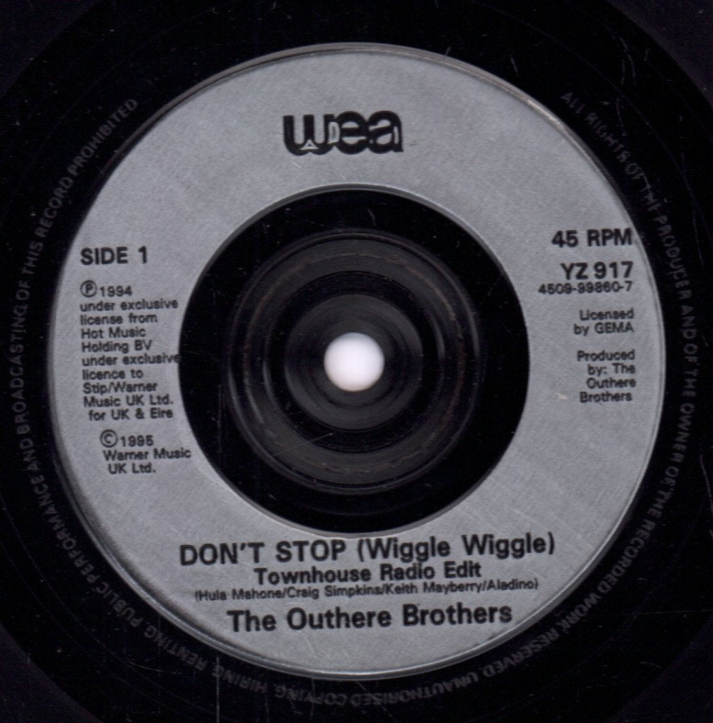 Outhere Brothers - Don't Stop - 7 Inch