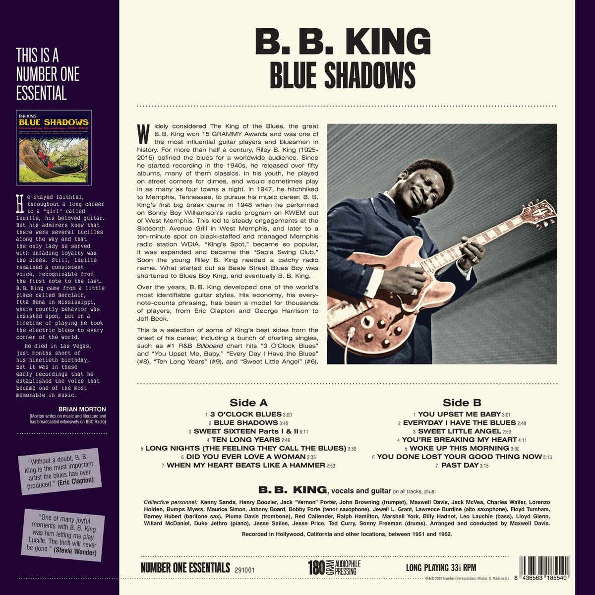 B.B. King - Blue Shadows - Lp