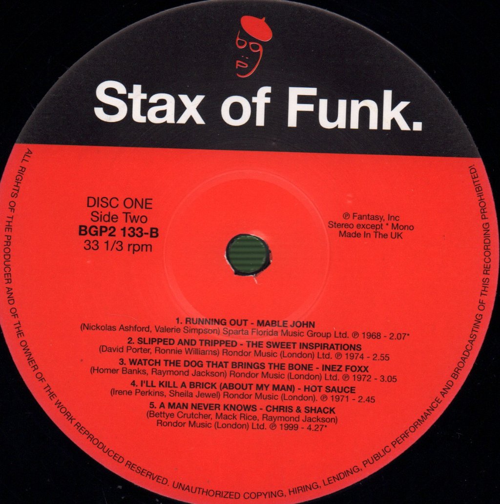 Various Artists - Stax Of Funk. The Funky Truth - Double Lp