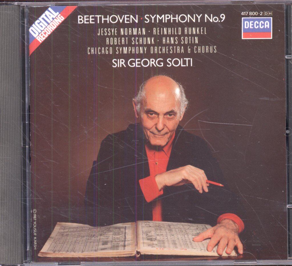 Jessye Norman, Chicago Symphony Orchestra & Chorus, Sir Georg Solti - Beethoven - Symphony No. 9 - Cd