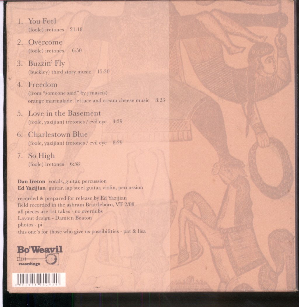 Dredd Foole & Ed Yazijian - That Lonesome Road Between Hurt And Soul - Cd