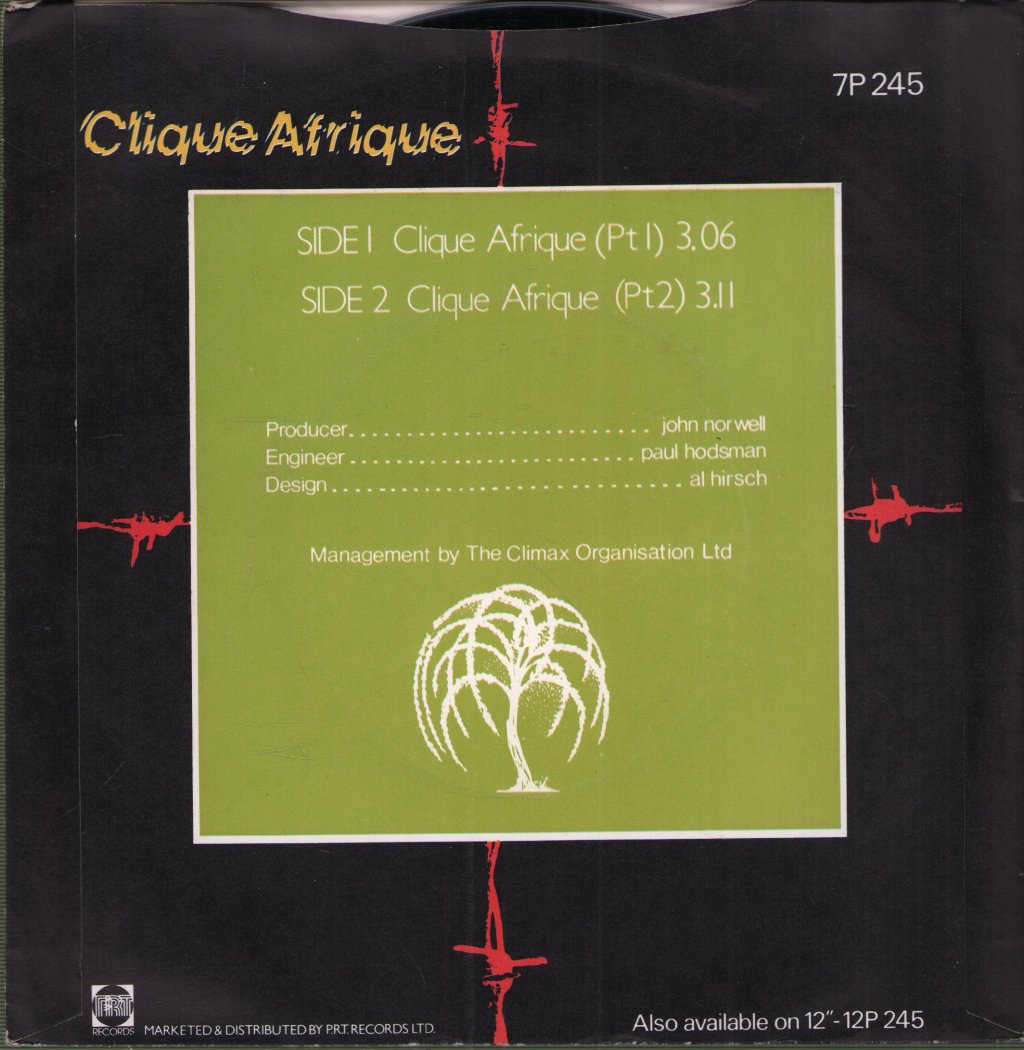 Clique Afrique - Clique Afrique - 7 Inch