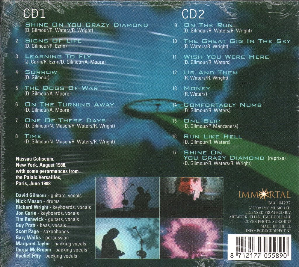 Pink Floyd - Shine On (Live) - Double Cd