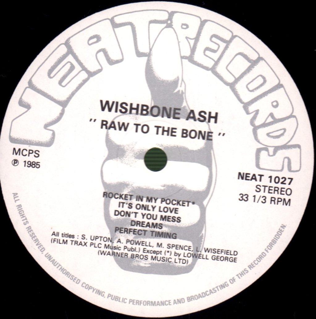 Wishbone Ash - Raw To The Bone - Lp