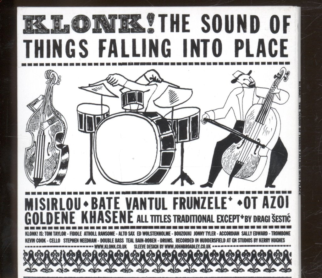 Klonk - Sound Of Things Falling Into Place - Cdr