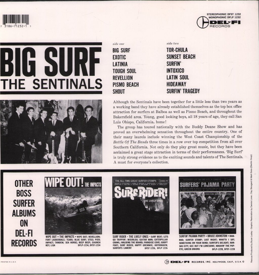 Sentinals - Big Surf! - Lp