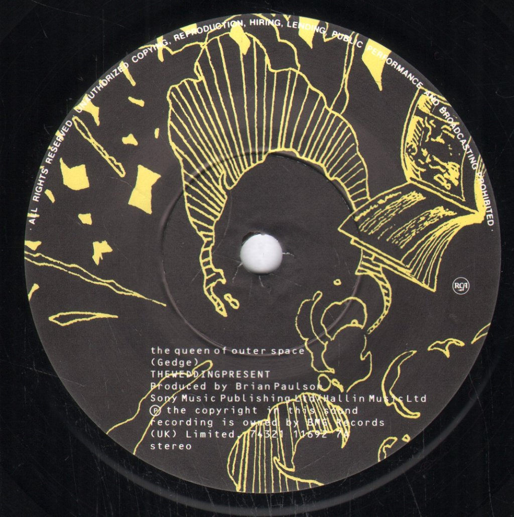 Wedding Present - Queen Of Outer Space - 7 Inch