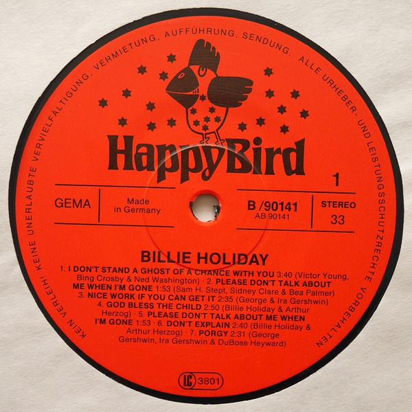 Billie Holiday - Porgy - Lp