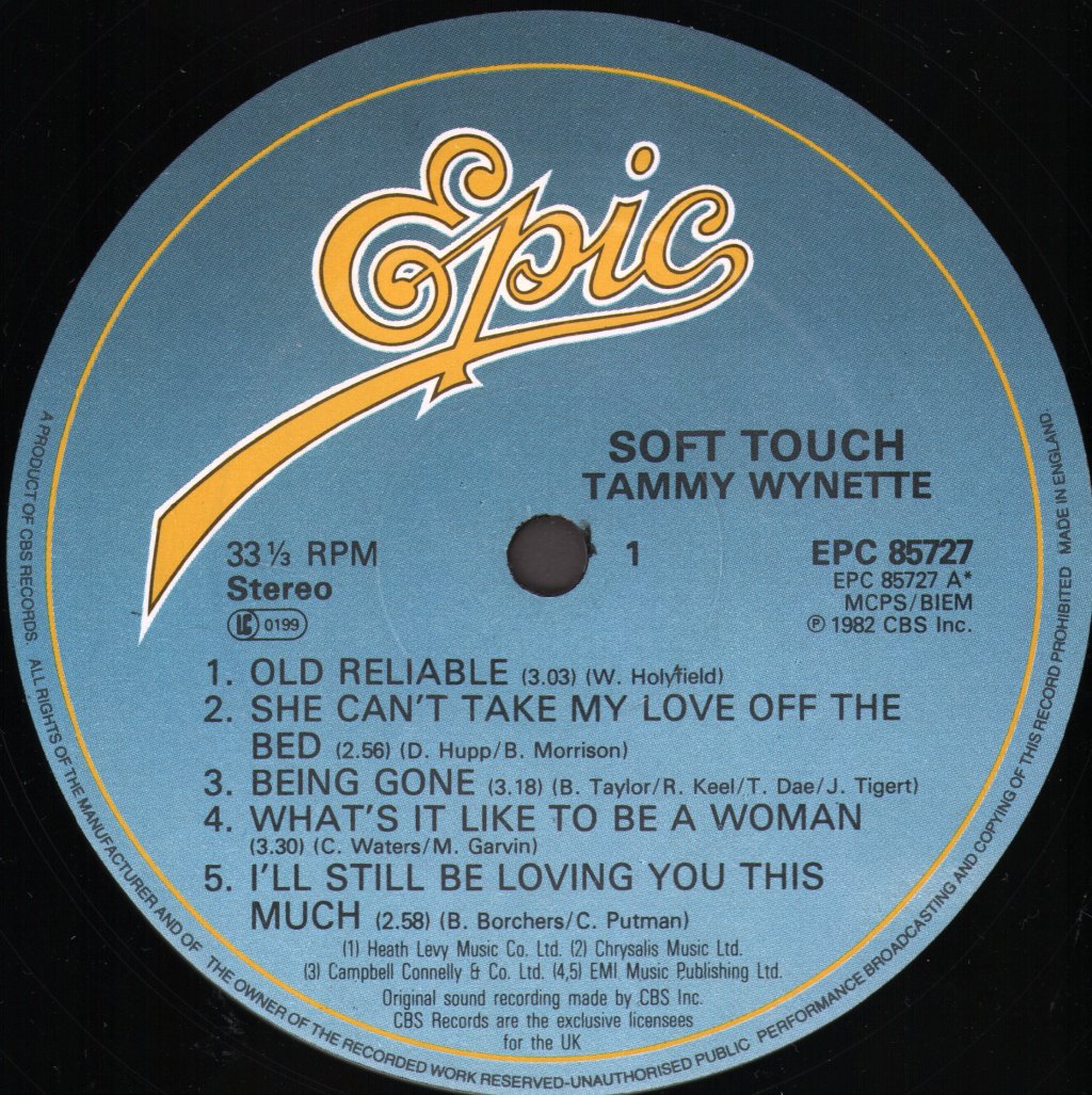 Tammy Wynette - Soft Touch - Lp