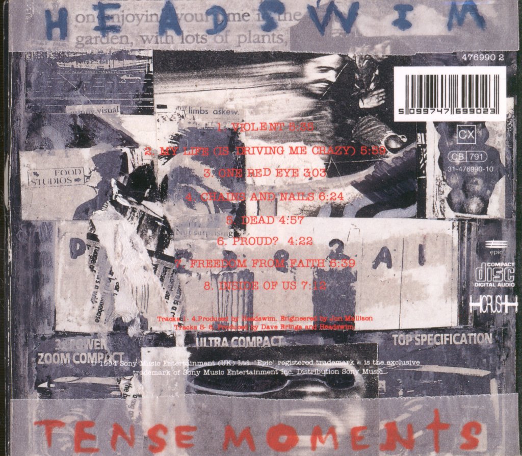 Headswim - Tense Moments - Cd