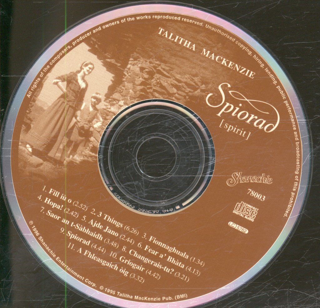 Talitha MacKenzie - Spiorad (Spirit) - Cd