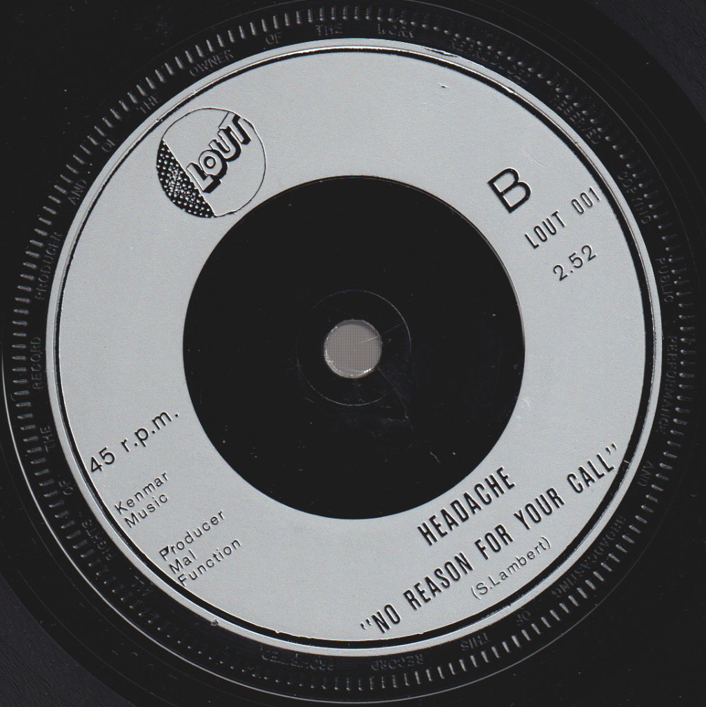 Headache - Can't Stand Still - 7 Inch