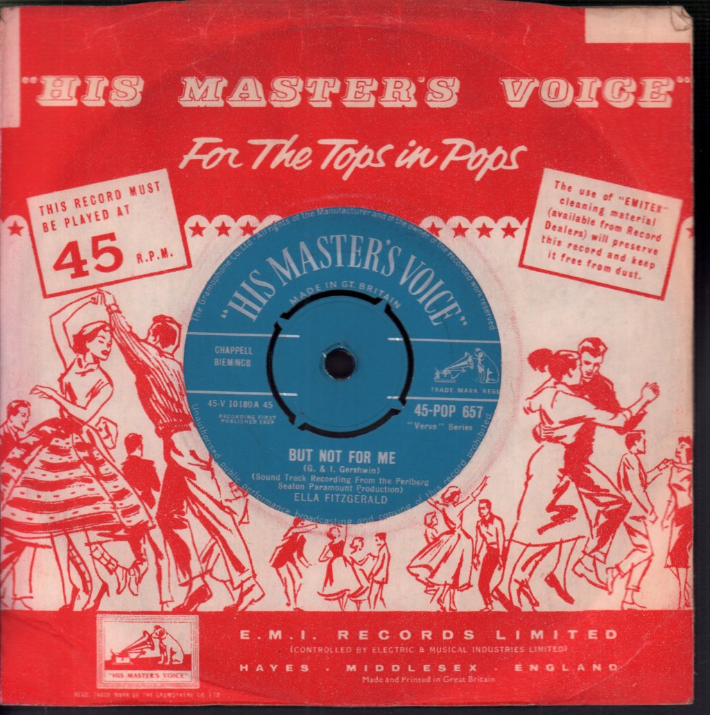 Ella Fitzgerald - But Not For Me - 7 Inch