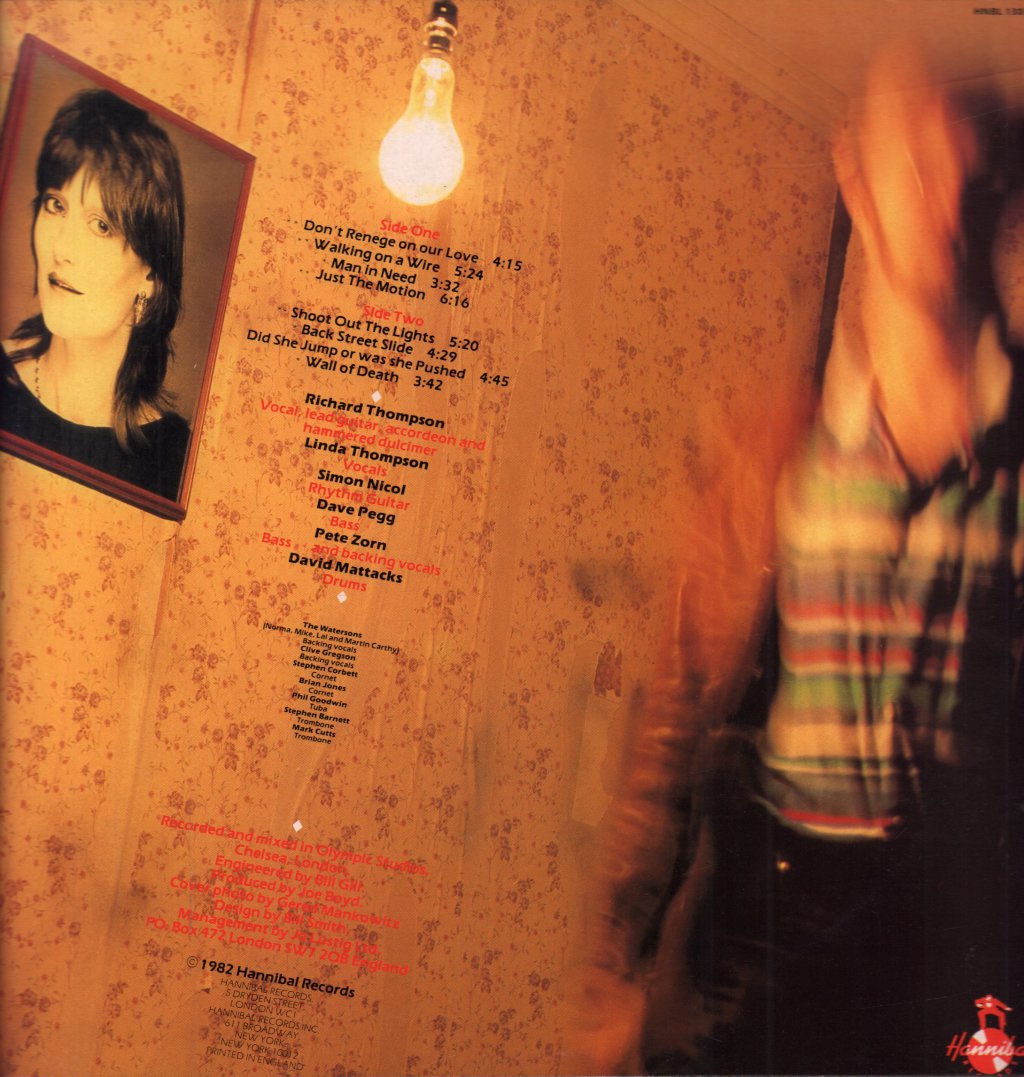 Richard & Linda Thompson - Shoot Out The Lights - Lp