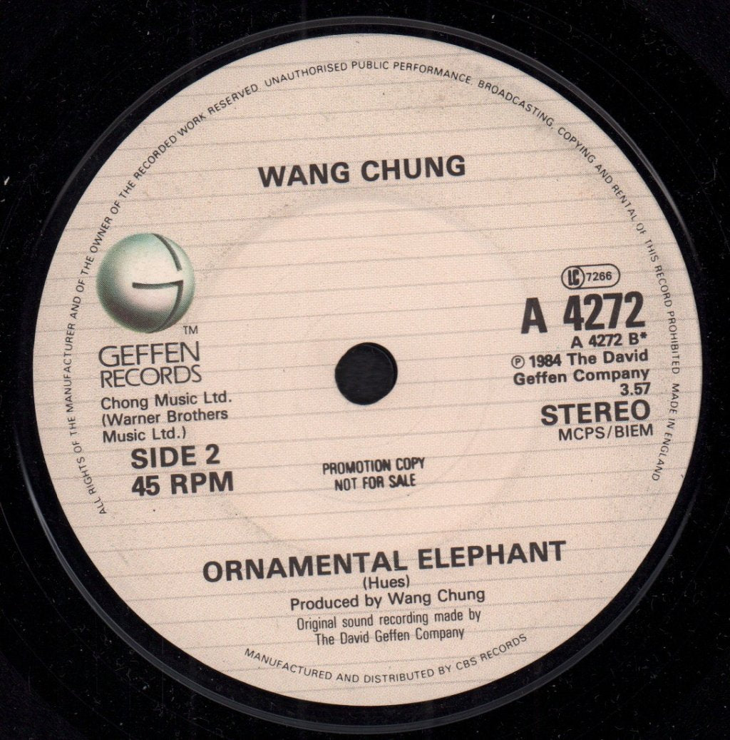 Wang Chung - Don't Let Go - 7 Inch