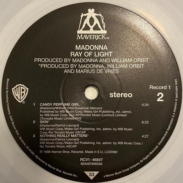 Madonna - Ray Of Light - Double Lp