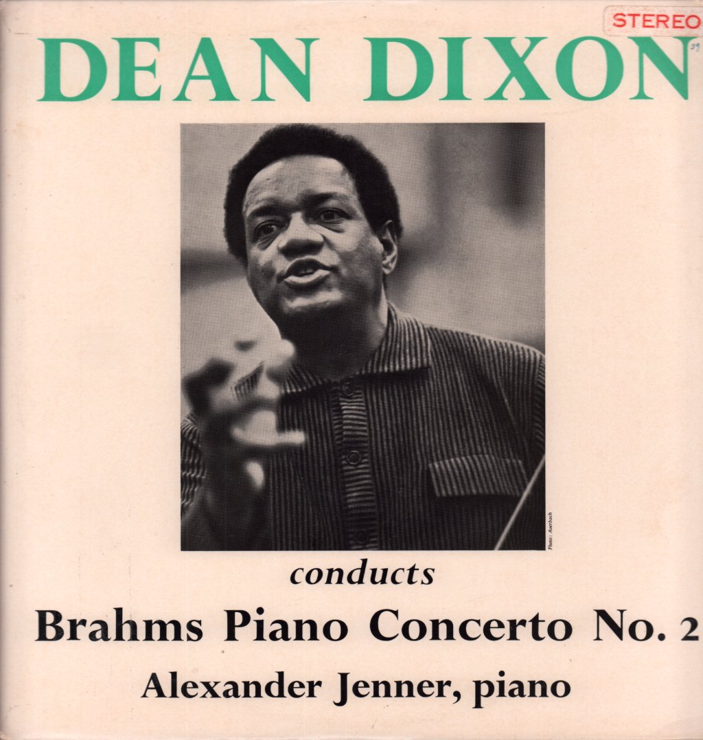 dean dixon - Conducts Brahms Piano Concerto No. 2 - Lp