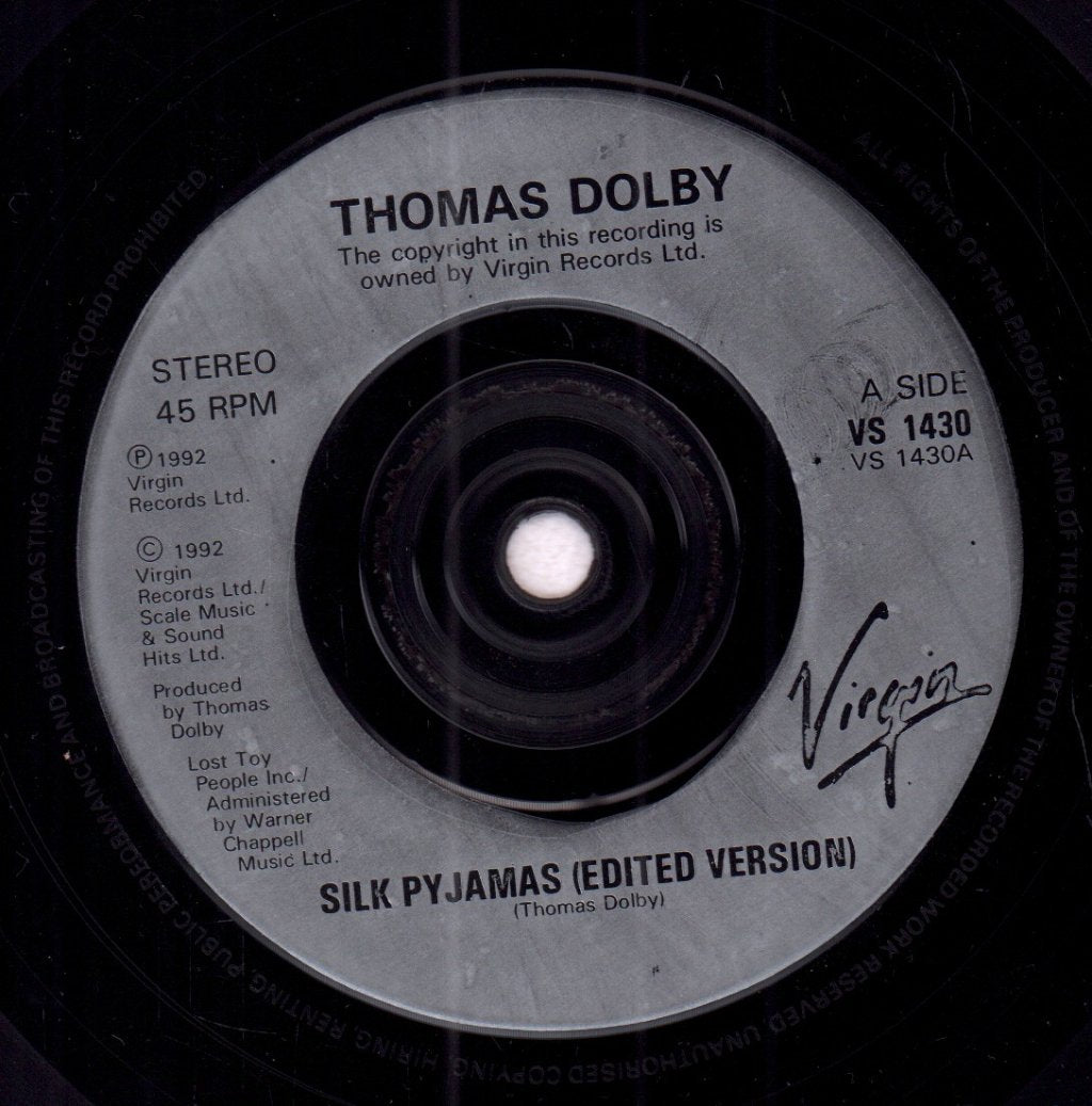 Thomas Dolby - Silk Pyjamas - 7 Inch