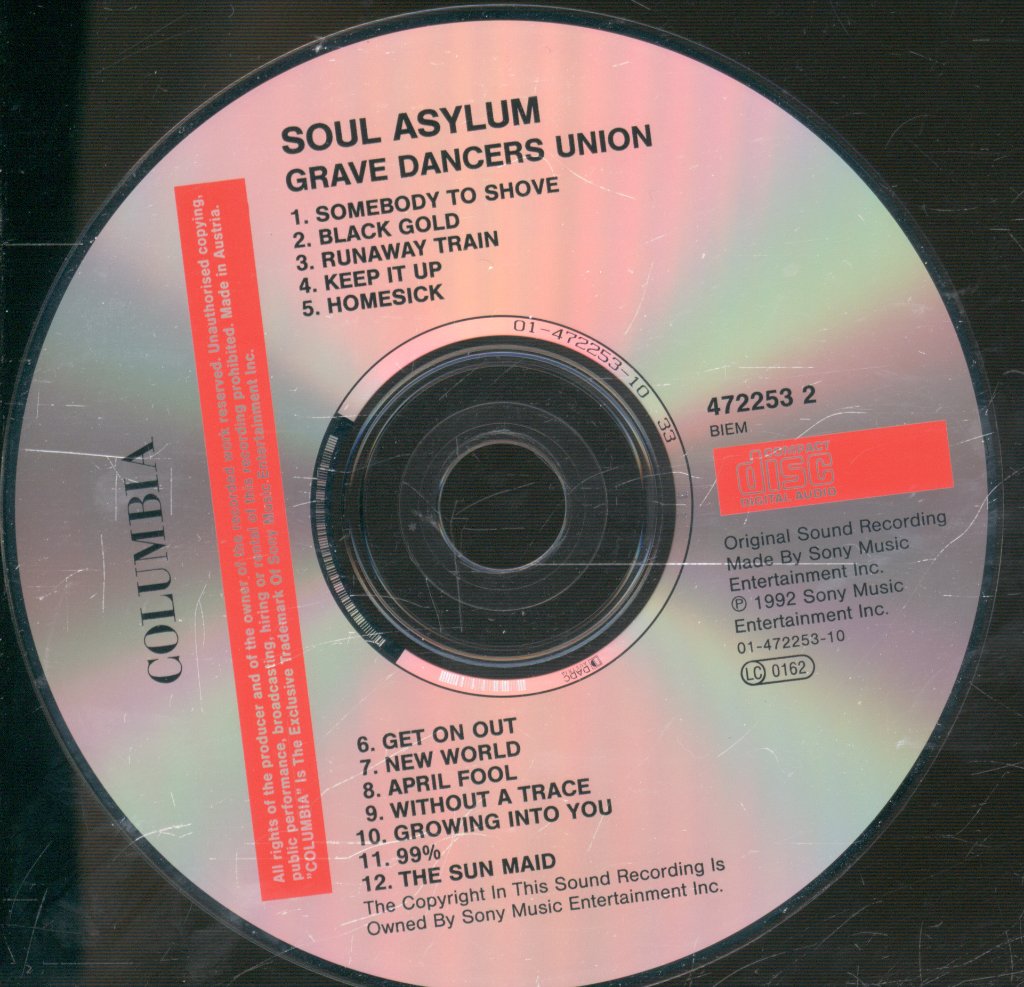 Soul Asylum - Grave Dancers Union - Cd