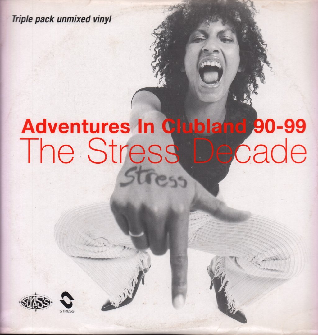 Various Artists - Adventures In Clubland 90-99 The Stress Decade - Triple Lp