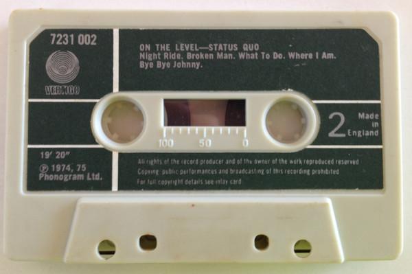 Status Quo - On The Level - Cassette