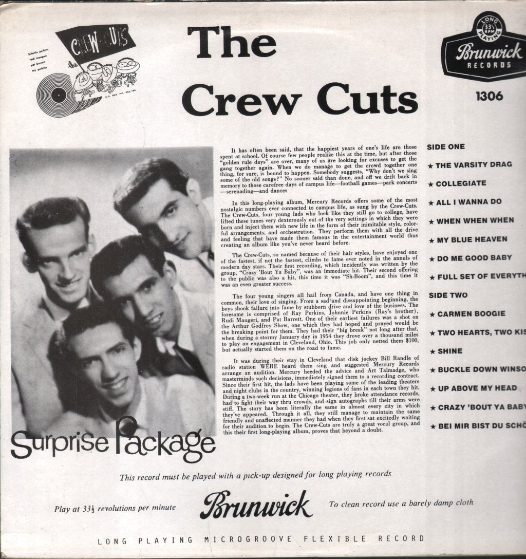 Crew Cuts - Surprise Package - Lp