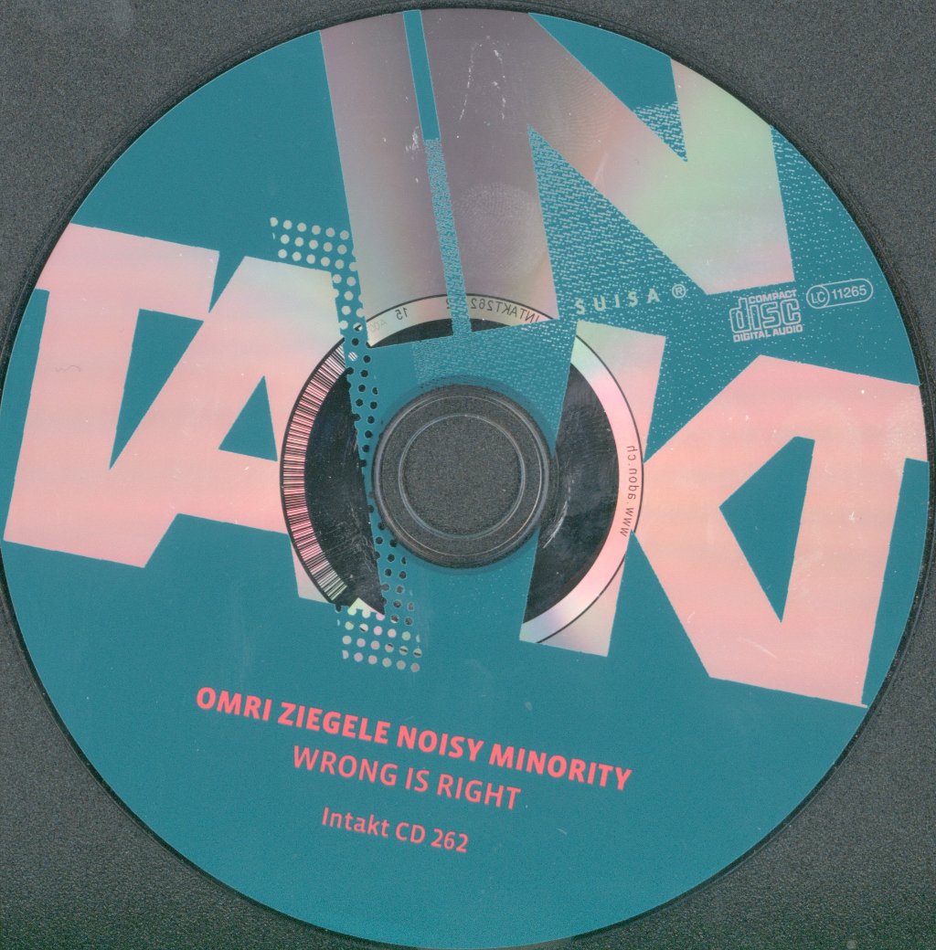 Omri Ziegele The Noisy Minority - Wrong Is Right - Cd
