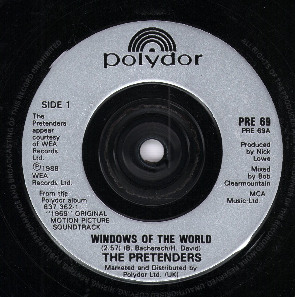 Pretenders - Windows Of The World - 7 Inch