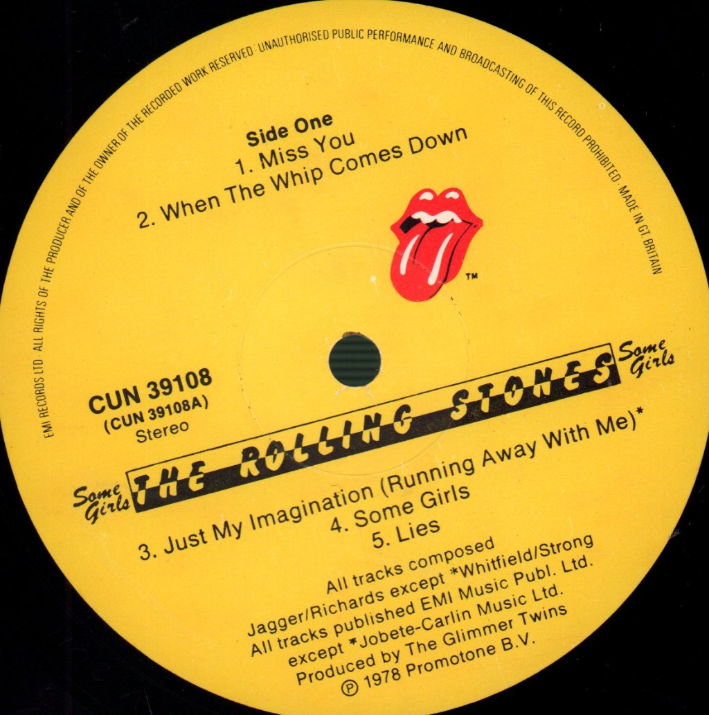 Rolling Stones - Some Girls - Lp