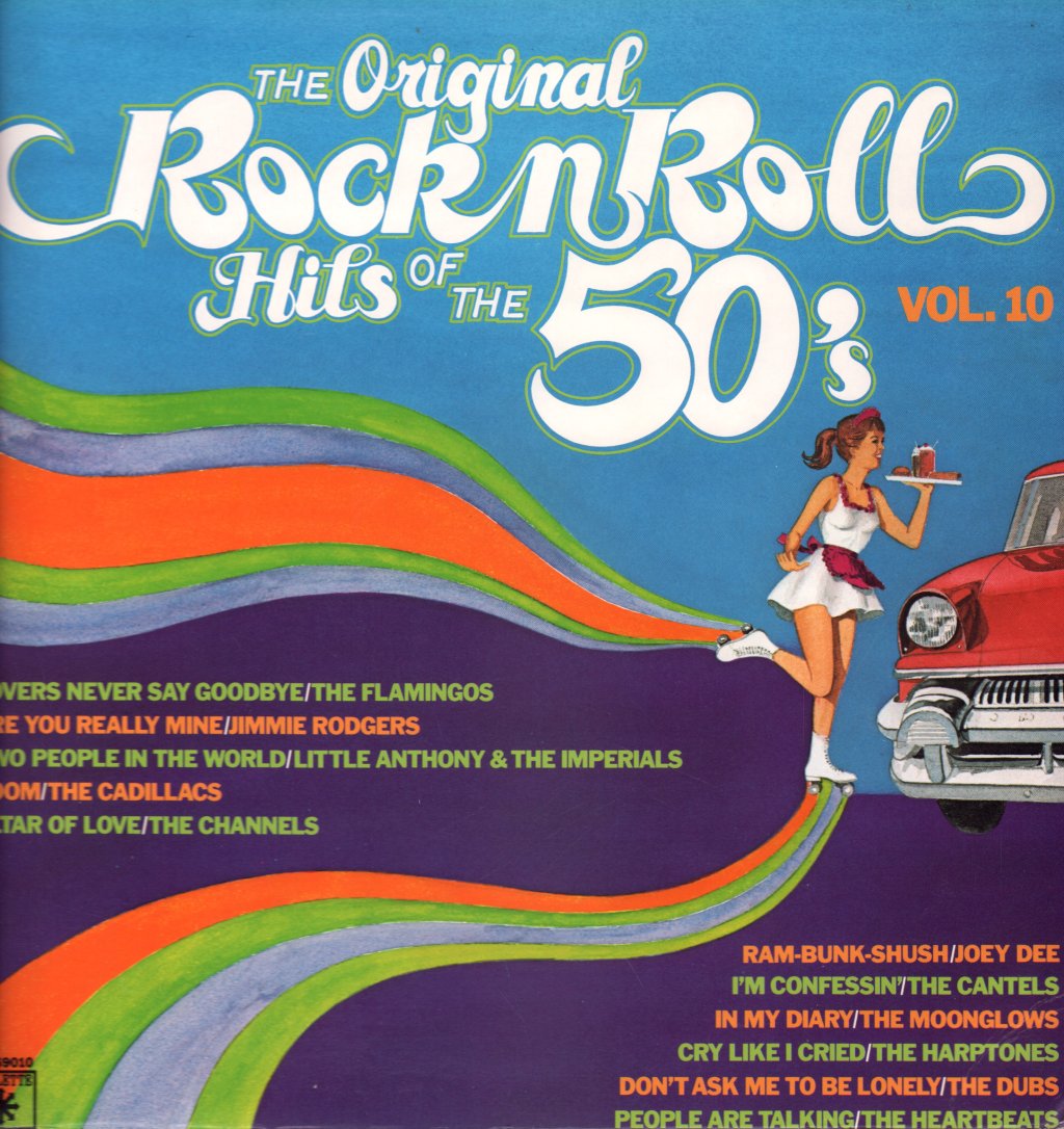 Various Artists - Original Rock N' Roll Hits Of The 50's Vol. 10 - Lp