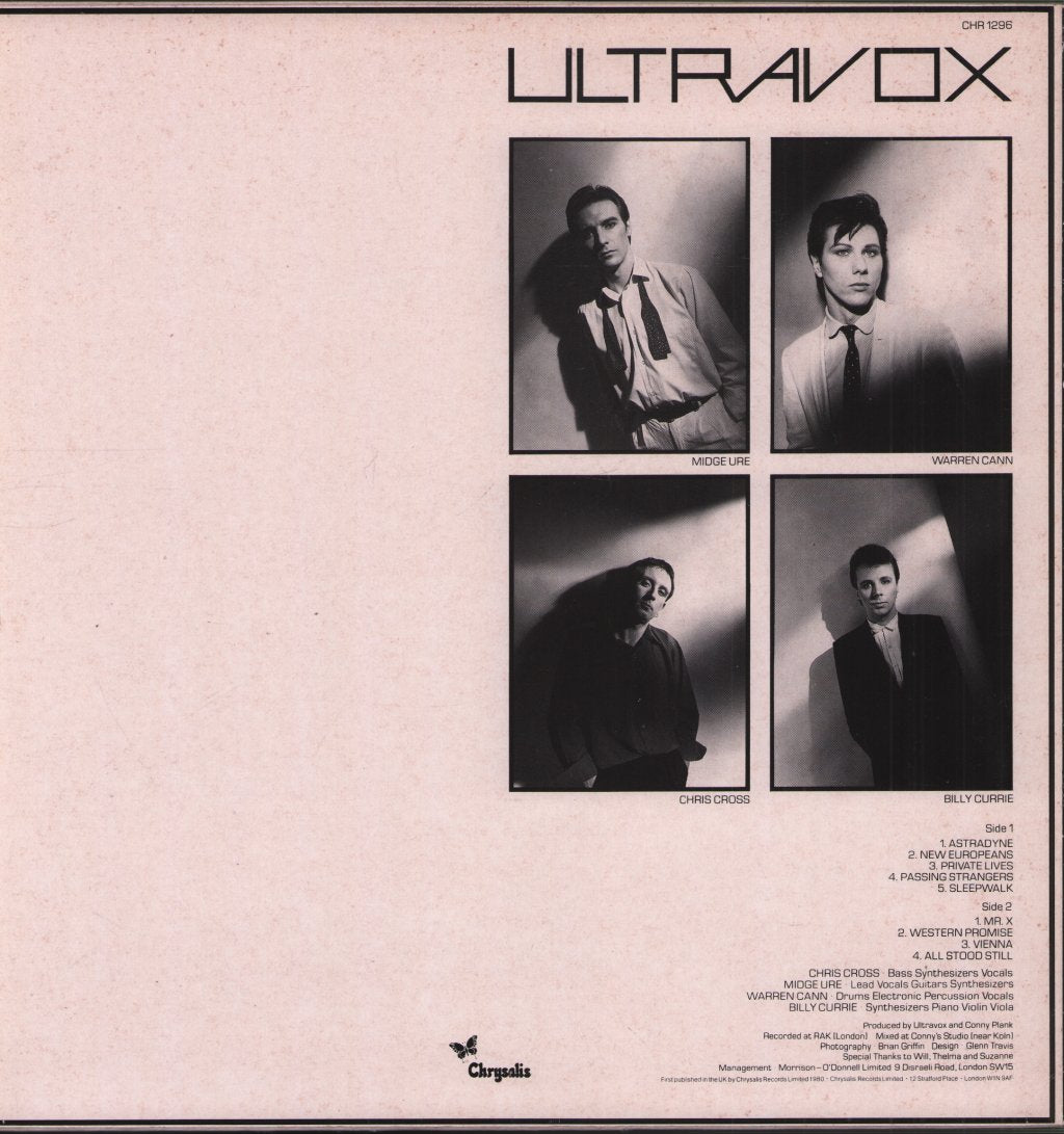 Ultravox - Vienna - Lp