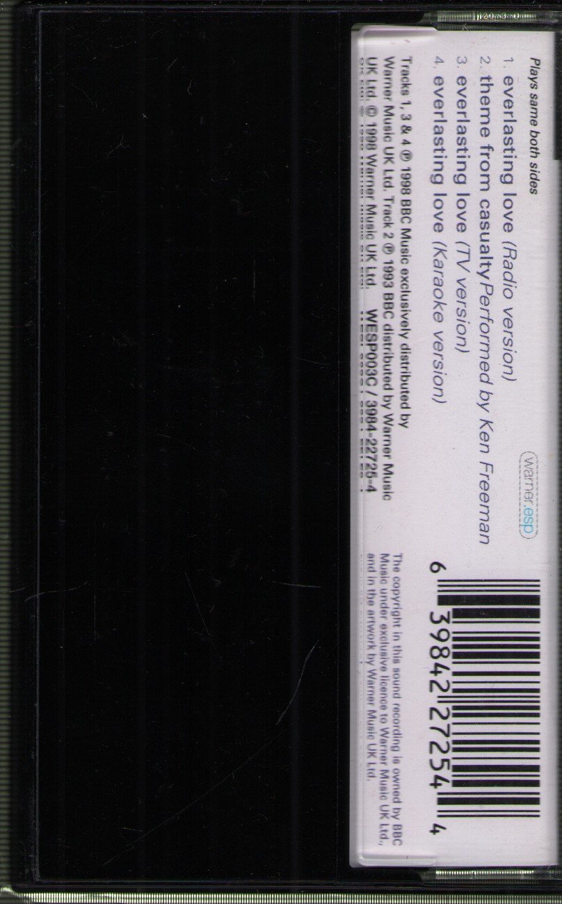 Cast From Casualty - Everlasting Love - Cassette