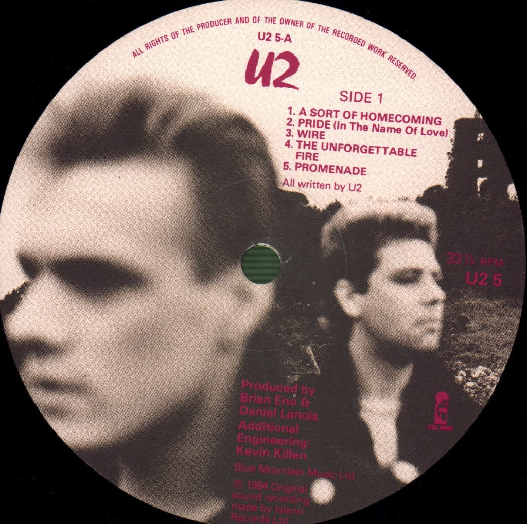 U2 - Unforgettable Fire - Lp