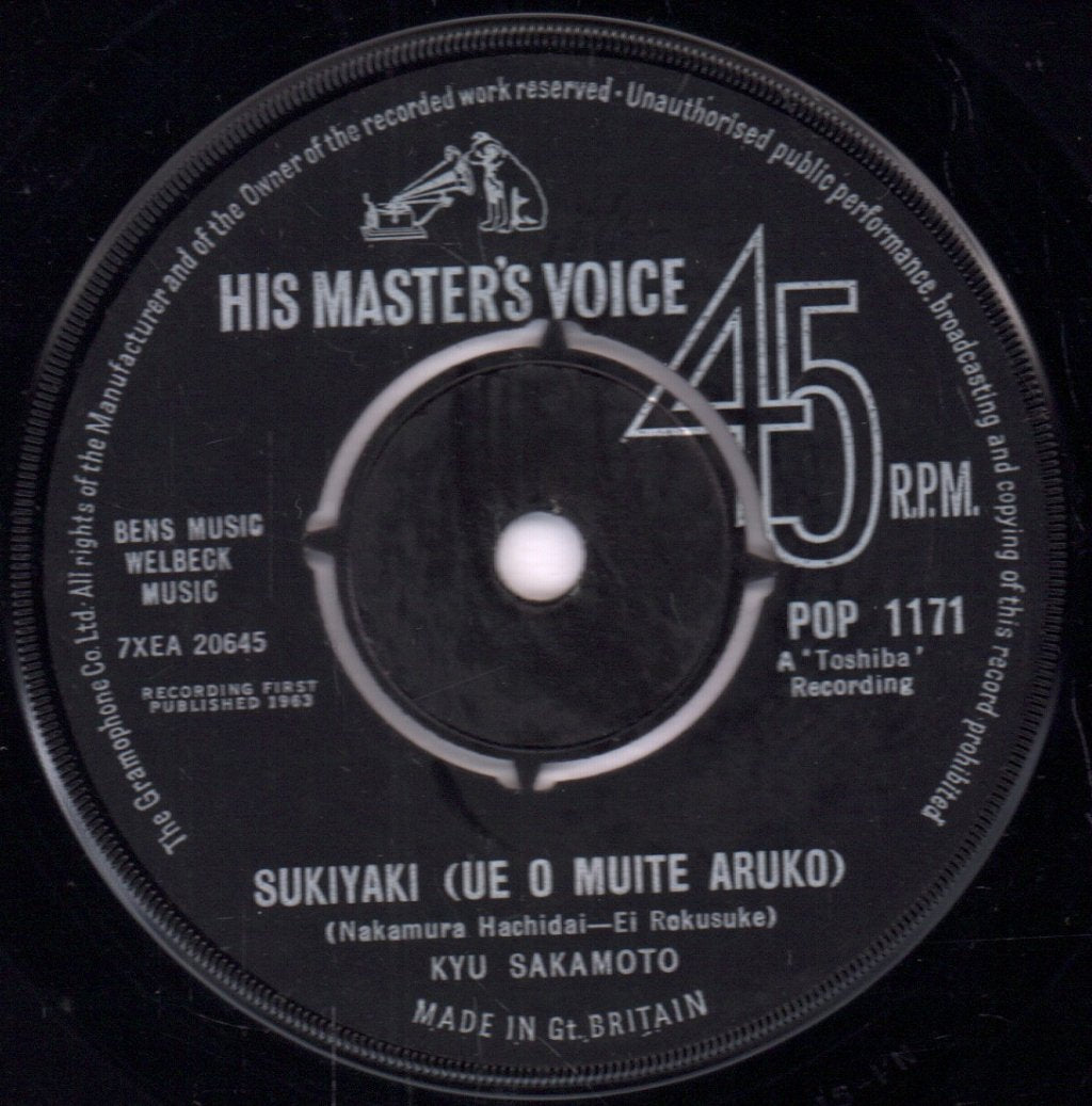 Kyu Sakamoto - Sukiyaki - 7 Inch