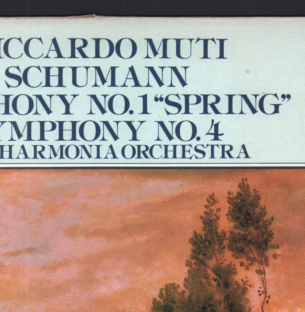Riccardo Muti / Philharmonia Orchestra / New Philharmonia Orchestra - Schumann - Symphony No. 1 "Spring" / Symphony No. 4 - Lp