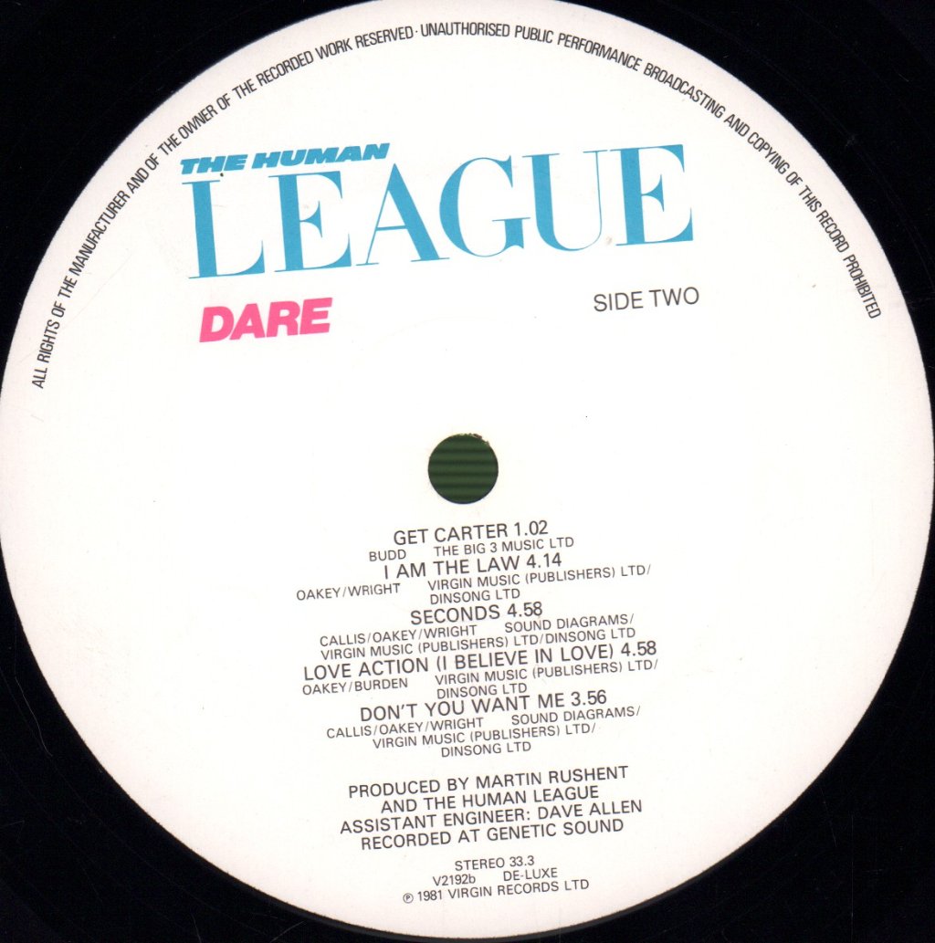 Human League - Dare - Lp