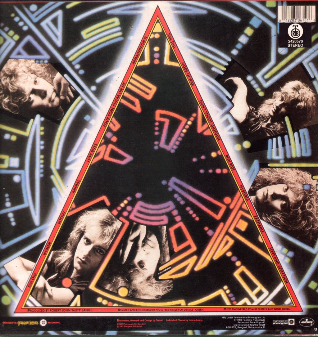 Def Leppard - Hysteria - Lp