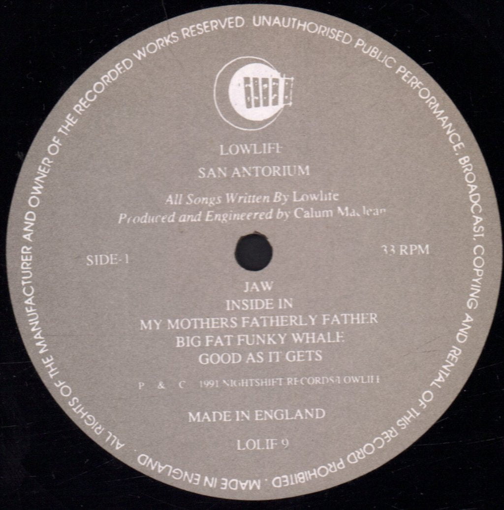 Lowlife - San Antorium - Lp