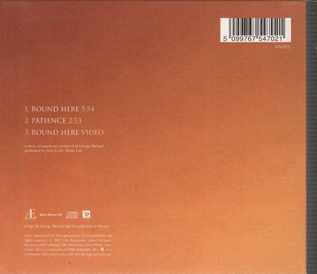 George Michael - Round Here - Cd