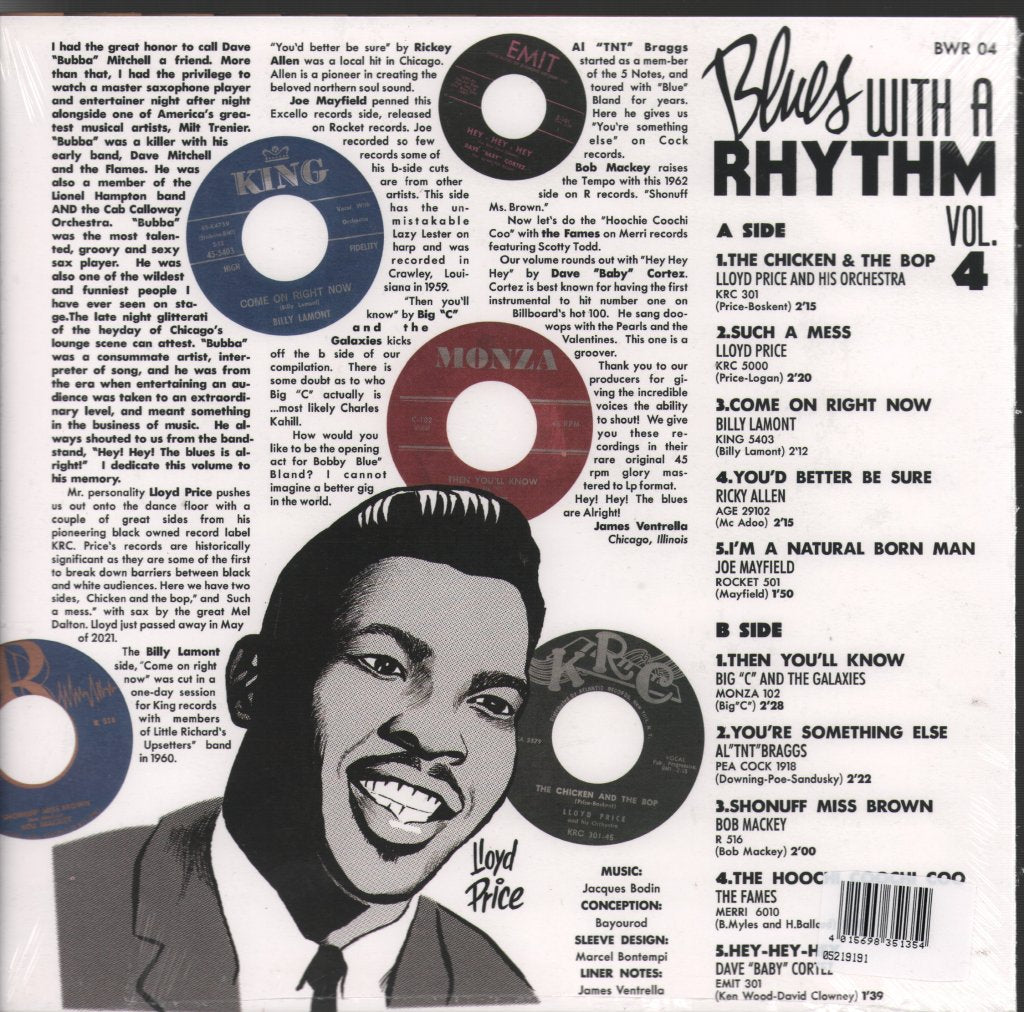 Various Artists - Blues With A Rhythm Vol. 4 Hey Hey Hey - 10 Inch