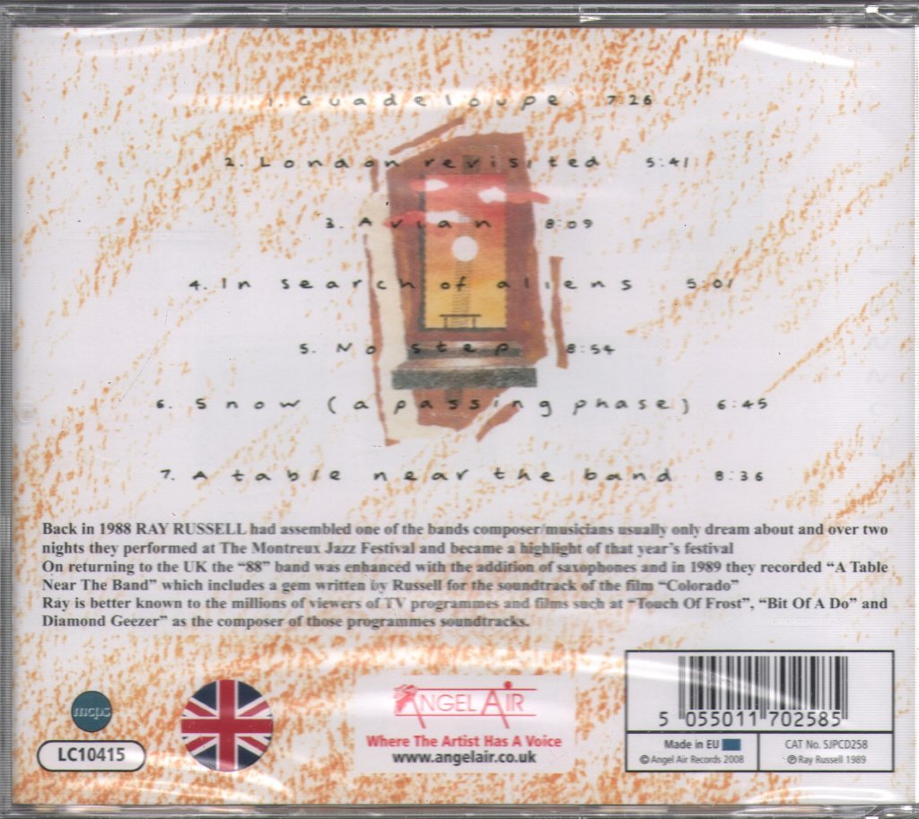 Ray Russell - A Table Near The Band - Cd