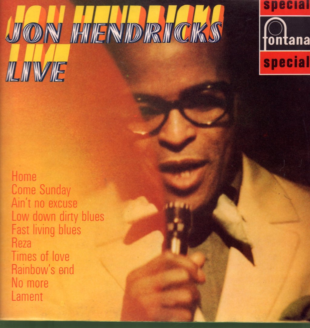 Jon Hendricks - Jon Hendricks Live - Lp