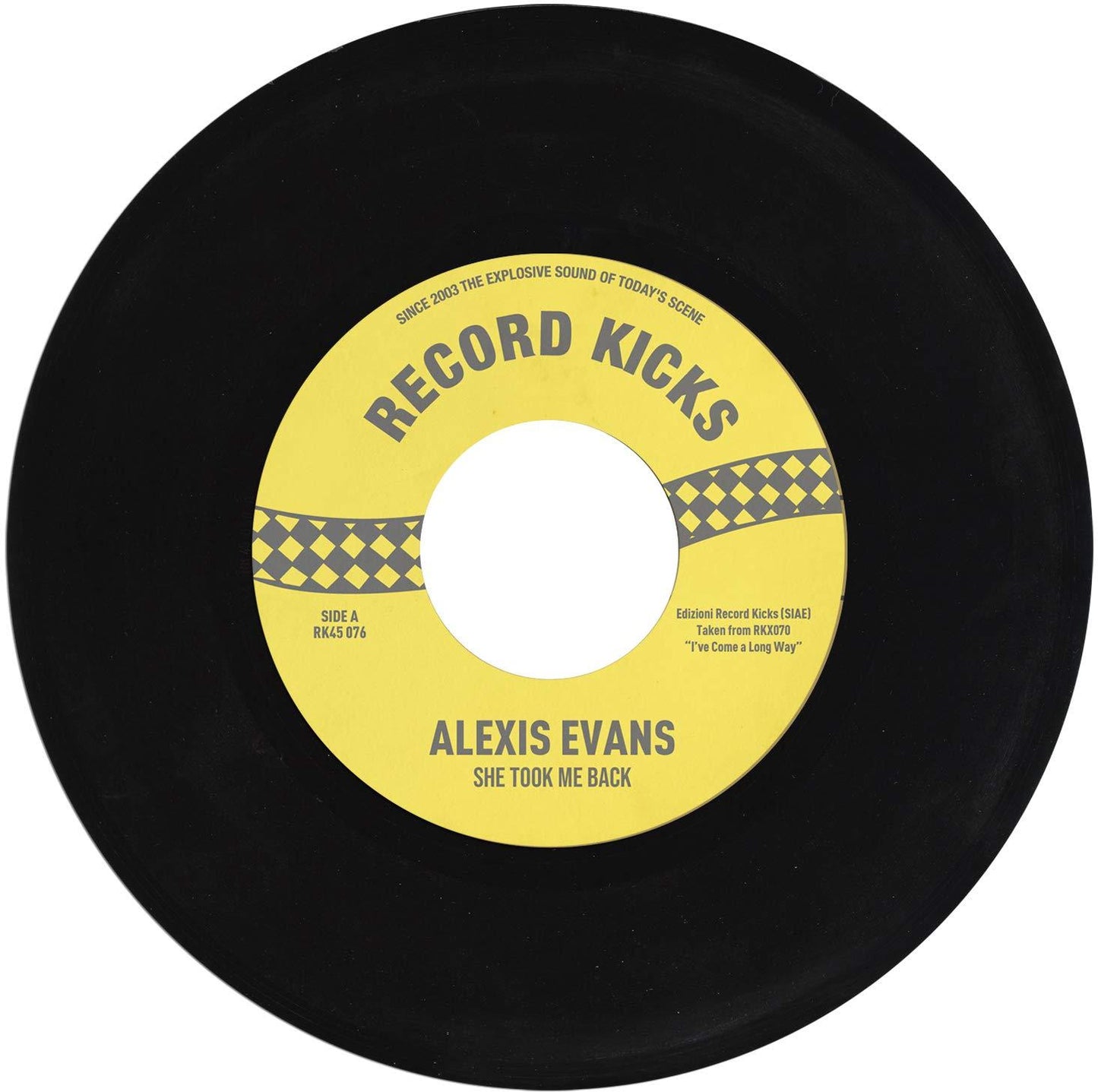 Alexis Evans - She Took Me Back/It's All Over Now - Lp