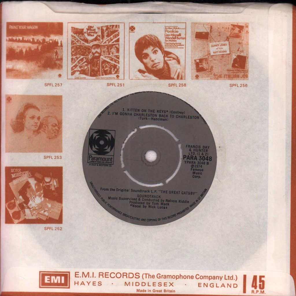 Nelson Riddle - What'll I Do - 7 Inch