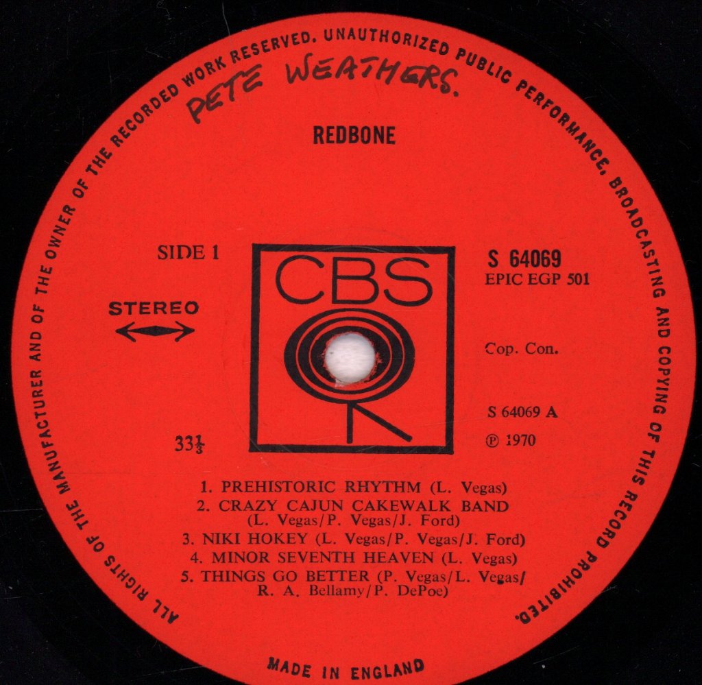 Redbone - Redbone - Lp