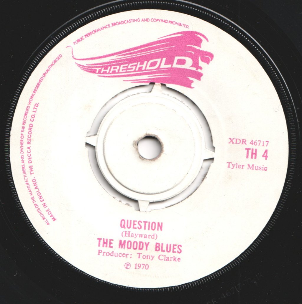 Moody Blues - Question - 7 Inch