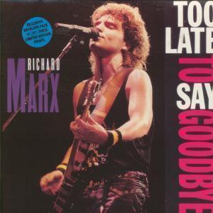 Richard Marx - Too Late To Say Goodbye - 7 Inch