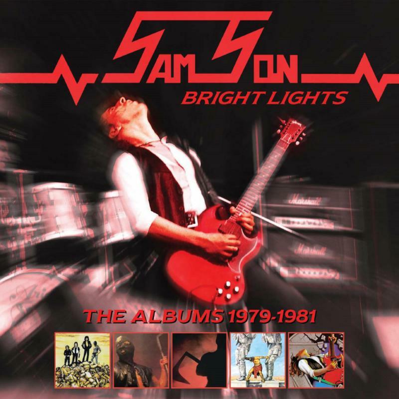 Samson (Nwobhm/Metal Group) - Bright Lights the Albums 1979-1981 - Cd Box Set