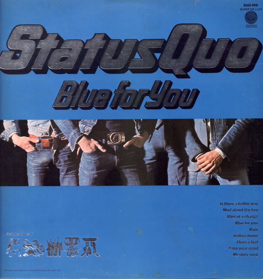 Status Quo - Blue For You - Lp